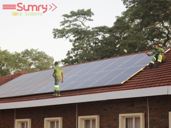 Installation of Solar Panels, Inverters, Batteries and Charge Controller