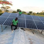 Installation of Solar Panels, Inverter, Batteries and Charge Controller